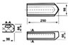 Joint d'angle en élastomère