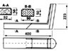 Joint d'angle en élastomère