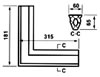 Joint d'angle en élastomère